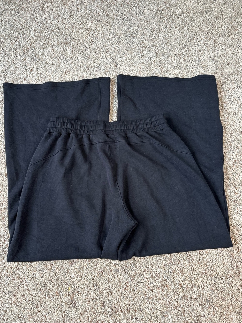 SPANX Air Essentials Wide Leg Pants Black Size L - Picture 5 of 6
